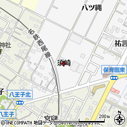 愛知県西尾市吉良町木田（須崎）周辺の地図