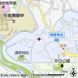静岡県浜松市浜名区引佐町井伊谷1151-48周辺の地図