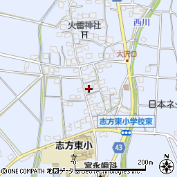 兵庫県加古川市志方町細工所502周辺の地図