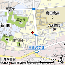 静岡県島田市祇園町8701周辺の地図