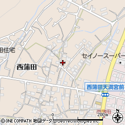 兵庫県姫路市広畑区西蒲田134周辺の地図