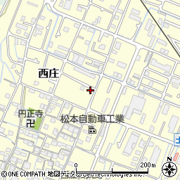 兵庫県姫路市西庄134周辺の地図