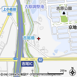 吉尾橋周辺の地図