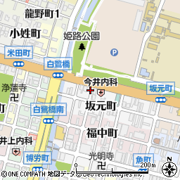 兵庫県姫路市坂元町86周辺の地図