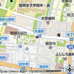 兵庫県姫路市総社本町188周辺の地図