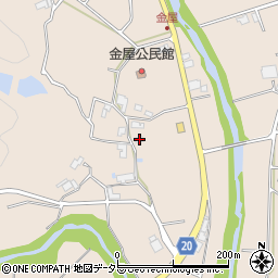 兵庫県三木市細川町金屋823周辺の地図