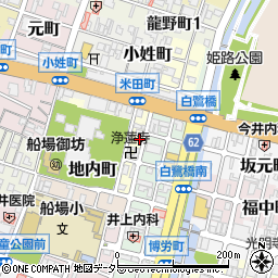 兵庫県姫路市地内町21周辺の地図