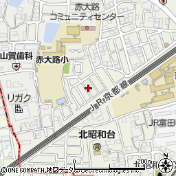 大阪府高槻市赤大路町1周辺の地図