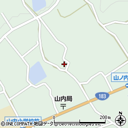 広島県庄原市山内町486周辺の地図
