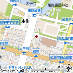 兵庫県姫路市本町68-170周辺の地図
