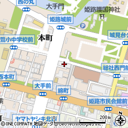 ＪＲＣ姫路本店周辺の地図
