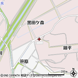 愛知県豊橋市石巻西川町鐘平7周辺の地図