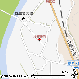 楢原新田周辺の地図
