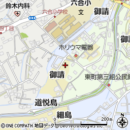 静岡県島田市御請1041周辺の地図