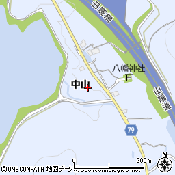 兵庫県加古川市平荘町中山周辺の地図
