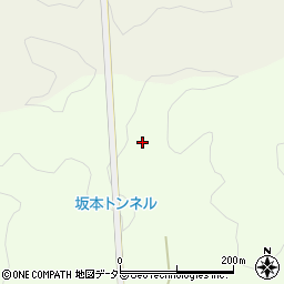 坂本トンネル周辺の地図