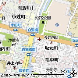 兵庫県姫路市坂元町75周辺の地図