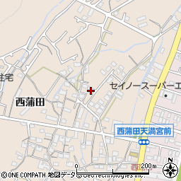 兵庫県姫路市広畑区西蒲田135周辺の地図