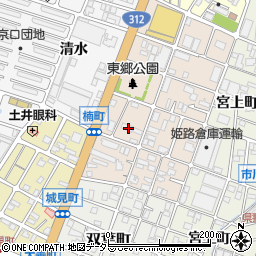 兵庫県姫路市楠町67周辺の地図