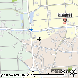 静岡県焼津市下小田66周辺の地図