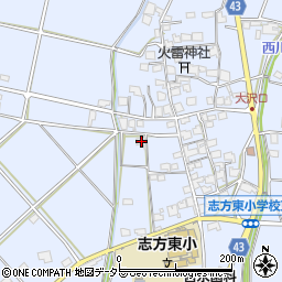 兵庫県加古川市志方町細工所463周辺の地図
