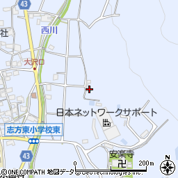 兵庫県加古川市志方町細工所732周辺の地図