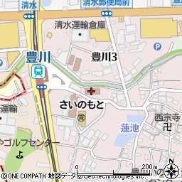 スマイルコート茨木豊川南周辺の地図