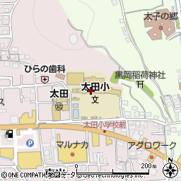 太子町立太田小学校周辺の地図