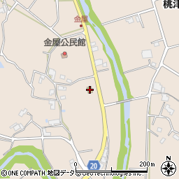 兵庫県三木市細川町金屋431周辺の地図