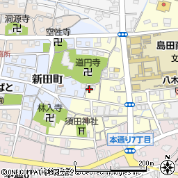 静岡県島田市祇園町8635周辺の地図