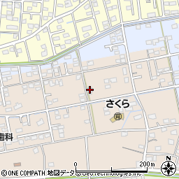 静岡県焼津市北新田396-1周辺の地図