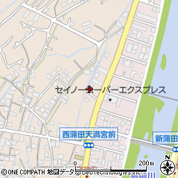 兵庫県姫路市広畑区西蒲田80周辺の地図