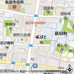 ドコモショップ島田店周辺の地図