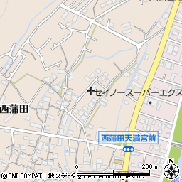 兵庫県姫路市広畑区西蒲田127周辺の地図