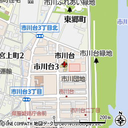 姫路市立保育所市川台保育所周辺の地図