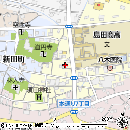 静岡県島田市祇園町8696周辺の地図