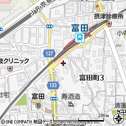 アンフィニィ・富田周辺の地図