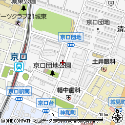 兵庫県姫路市城東町野田周辺の地図