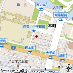 兵庫県姫路市本町72周辺の地図