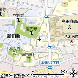 静岡県島田市祇園町8698周辺の地図