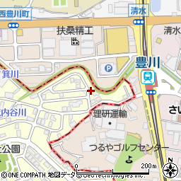 小野原東2号公園周辺の地図