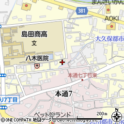 静岡県島田市祇園町8728周辺の地図