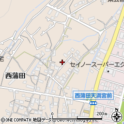 兵庫県姫路市広畑区西蒲田126周辺の地図