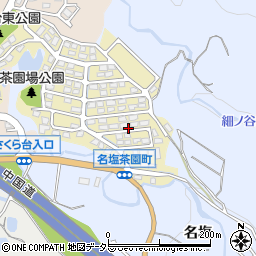 兵庫県西宮市名塩茶園町5周辺の地図