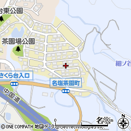 兵庫県西宮市名塩茶園町5-5周辺の地図
