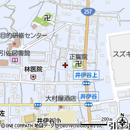 静岡県浜松市浜名区引佐町井伊谷608-2周辺の地図