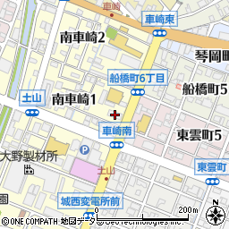 ゲオ　姫路車崎店周辺の地図