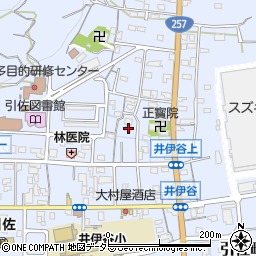 静岡県浜松市浜名区引佐町井伊谷608周辺の地図