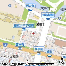 兵庫県姫路市本町90周辺の地図