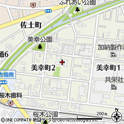 有限会社今泉工務店　作業場周辺の地図
